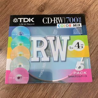 ティーディーケイ(TDK)のTDK CD-RW CD-RW80×5CCS(その他)