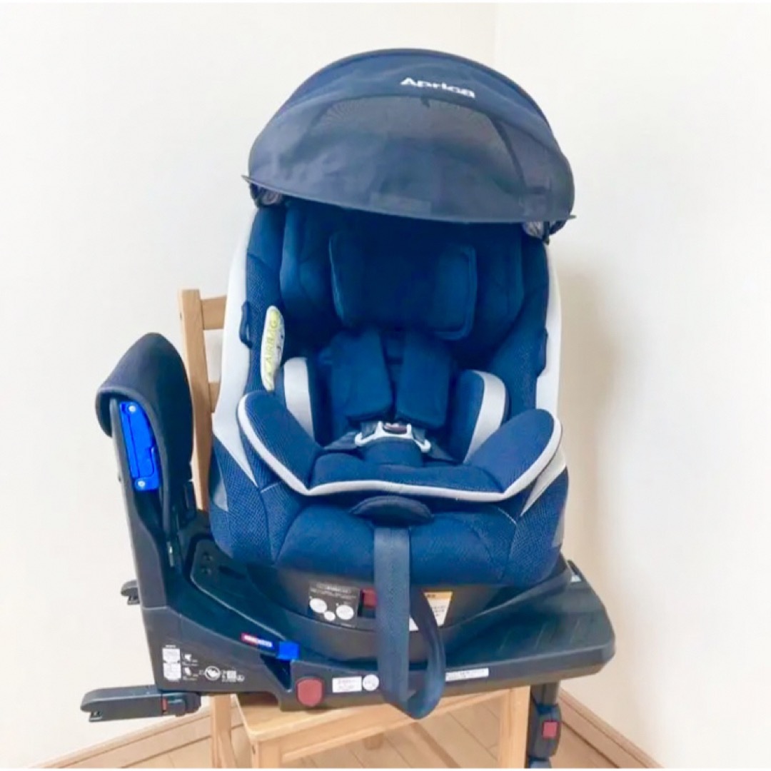 Aprica(アップリカ)の【美品】アップリカチャイルドシート クルリラisofix ★大人気シリーズ★ キッズ/ベビー/マタニティの外出/移動用品(自動車用チャイルドシート本体)の商品写真