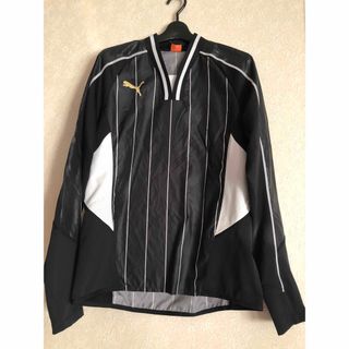 プーマ(PUMA)の【送料込】PUMA プーマ メンズ 長袖プルオーバー ブラック×ホワイト L(シャツ)