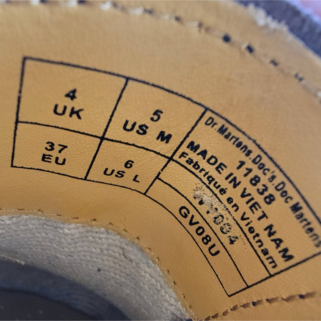 Dr.Martens(ドクターマーチン)のドクターマーチン 3ホール チェリーレッド 23cm UK4 レディースの靴/シューズ(ローファー/革靴)の商品写真