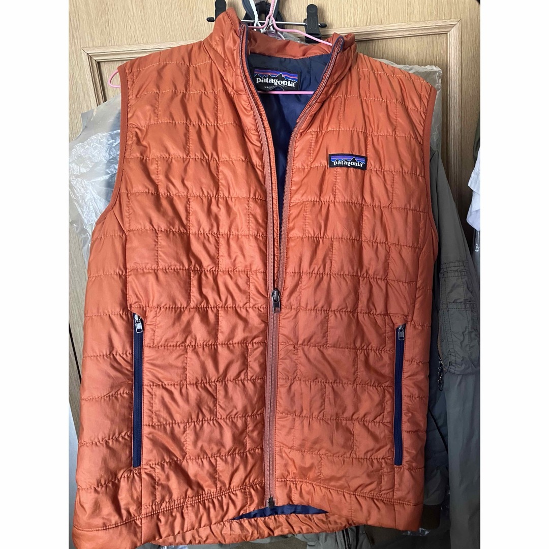 ☆美品☆パタゴニア ナノパフベスト オレンジ/XS ☆美品☆パタゴニア ナノパフベスト オレンジ/XS