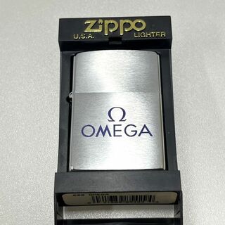 ファッション小物Zippo/ライター/ゼロハリバートン/シルバー/2002年/銀/木箱入/未使用