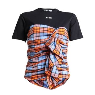 エムエスジイエム(MSGM)の気まぐれ出品！美品！値下げ不可・MSGM デザインTシャツ Sサイズ(Tシャツ(半袖/袖なし))