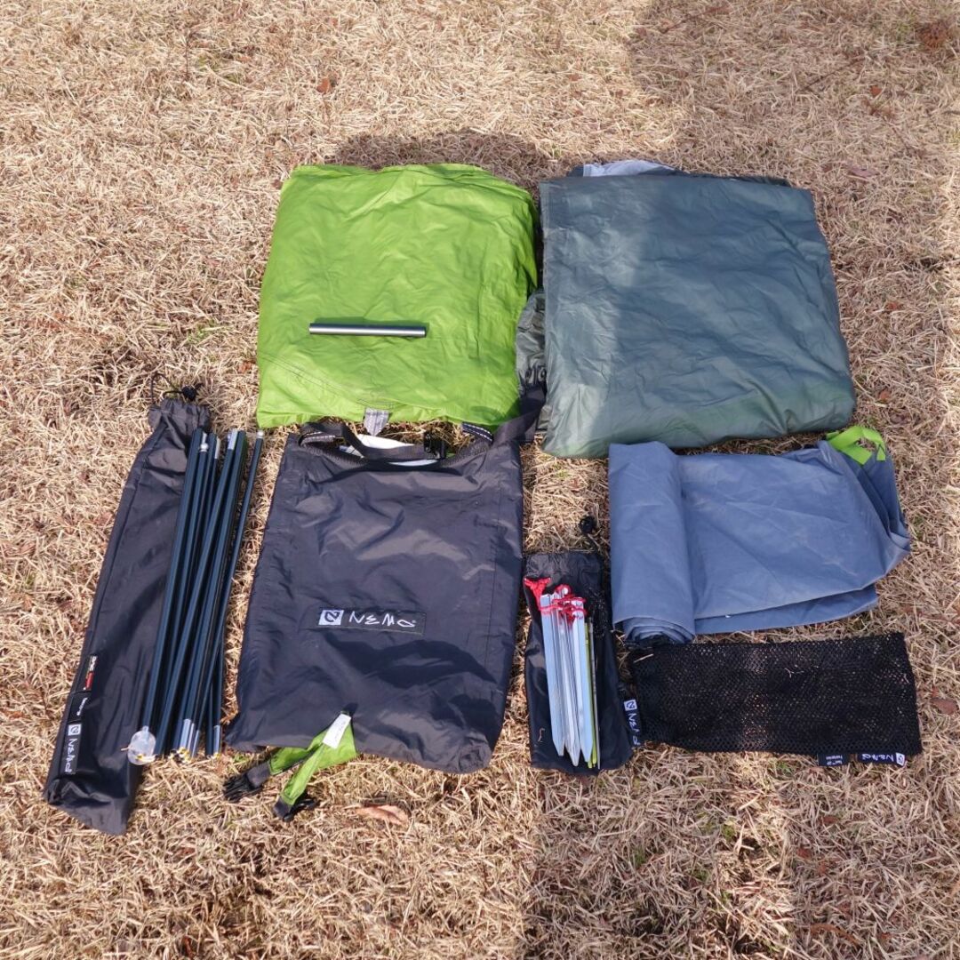 美品 ニーモ NEMO TANI LS 2P タニ 1-2人用 ソロ 山岳 テント 美品 ニーモ NEMO TANI LS 2P タニ 1-2人用 ソロ 山岳 テント