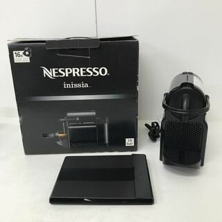 ネスプレッソ(NESPRESSO)のイニッシア D40 BK ネスプレッソ カプセル式コーヒーメーカー |130(その他)