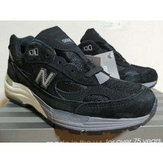 ニューバランス(New Balance)の未使用品 us5 23.0cm ニューバランス M992BL ブラック(スニーカー)