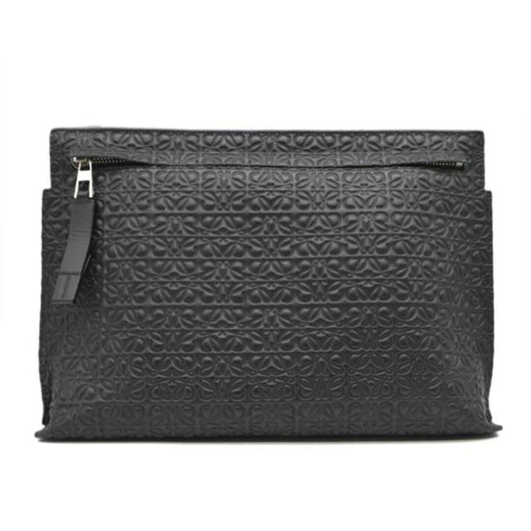 約20ｃｍD<br>LOEWE ロエベ/アナグラムレザーリピートTポーチノワール/101.88.W05/521***/Aランク/89