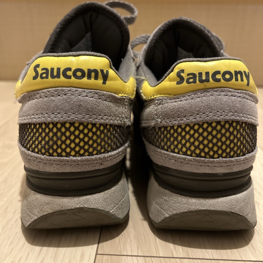 SAUCONY(サッカニー)のサッカニー　シャドウ　イエロー　グレー レディースの靴/シューズ(スニーカー)の商品写真