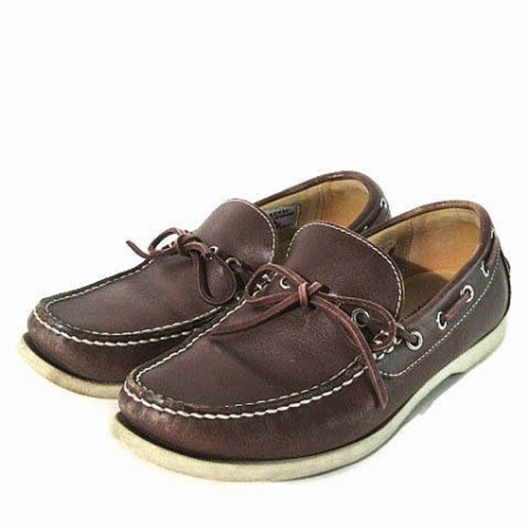 REGAL - リーガル BOATSHOE デッキシューズ モカシン レザー 茶 24.5cm