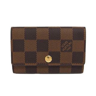 LOUIS VUITTON ルイヴィトン 6連キーケース/ミュルティクレ6/ダミエ/エベヌ/N62630/CT0***/ルイ・ヴィトン/Aランク/04【中古】(キーケース)