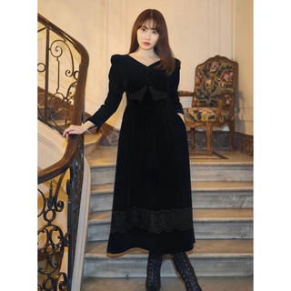 Her lip to - Baccarat Tule Long Dress grayの通販 by haruka's shop