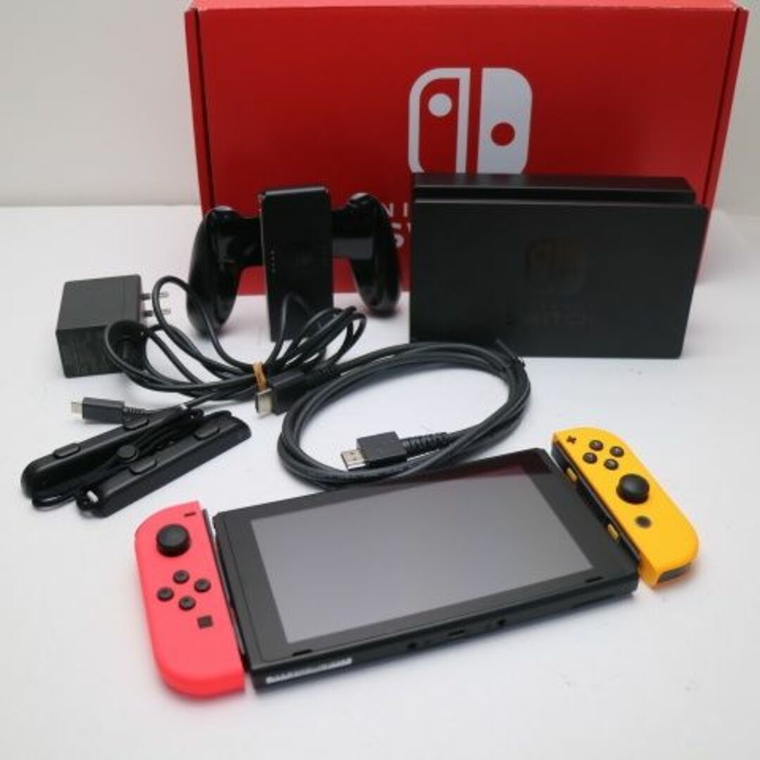 【新品未使用】ニンテンドー スイッチ  本体　ネオンレッド、ネオンオレンジ