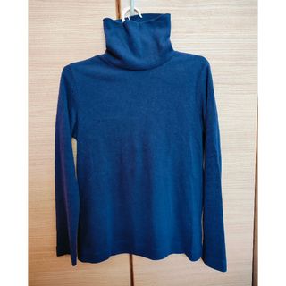 ユニクロ(UNIQLO)のヒートテックフリースタートルネックT（長袖）(Tシャツ(長袖/七分))