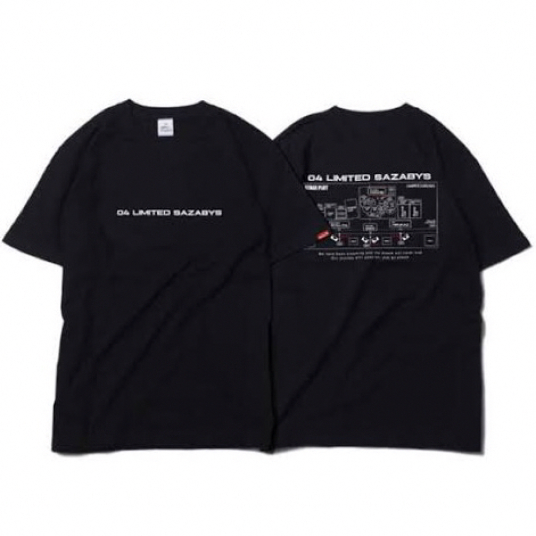 04 Limited Sazabys フォーリミ プロット Tシャツ 黒の通販 by えりか