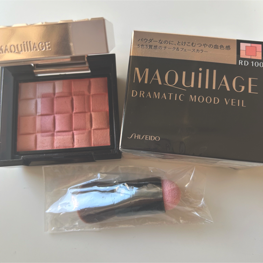 MAQuillAGE(マキアージュ)のマキアージュ ドラマティックムードヴェールRD100 コスメ/美容のベースメイク/化粧品(フェイスカラー)の商品写真