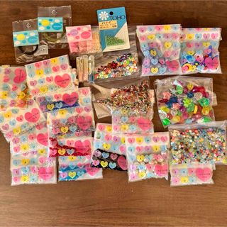 ビーズまとめ売り　ハンドメイド　ハンドメイドパーツ(各種パーツ)