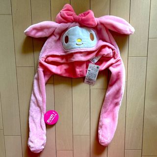 マイメロディ(マイメロディ)の新品　マイメロキャップ(キャラクターグッズ)