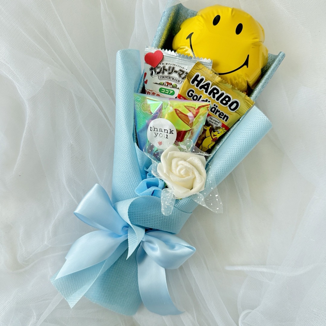 お菓子ブーケ バルーンブーケ プチギフト 卒園 卒団 お祝い プチ お菓子ブーケ バルーンブーケ プチギフト 卒園 卒団 お祝い プチ