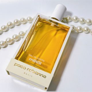 パコラバンヌ(paco rabanne)のpaco rabanne パコラバンヌ　metal メタル　EDT 50ml(香水(女性用))