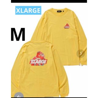 エクストララージ(XLARGE)のXLARGE M ロンT イエロー(Tシャツ/カットソー(七分/長袖))