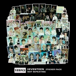 【105枚】SEVENTEEN セブチ ステッカー シール(その他)