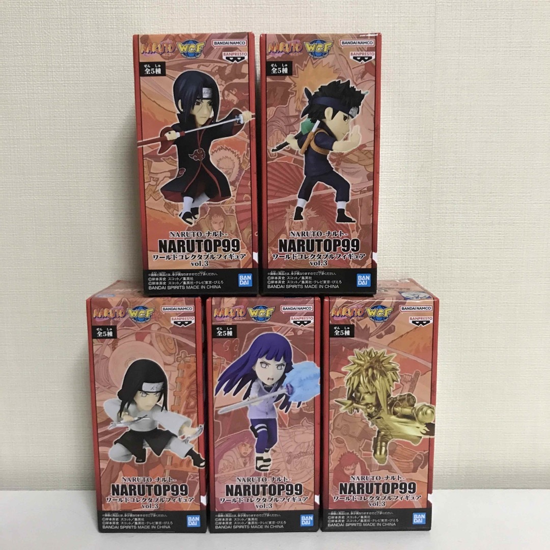 NARUTO ワールドコレクタブルフィギュアvol3 日向ヒナタ・波風ミナト