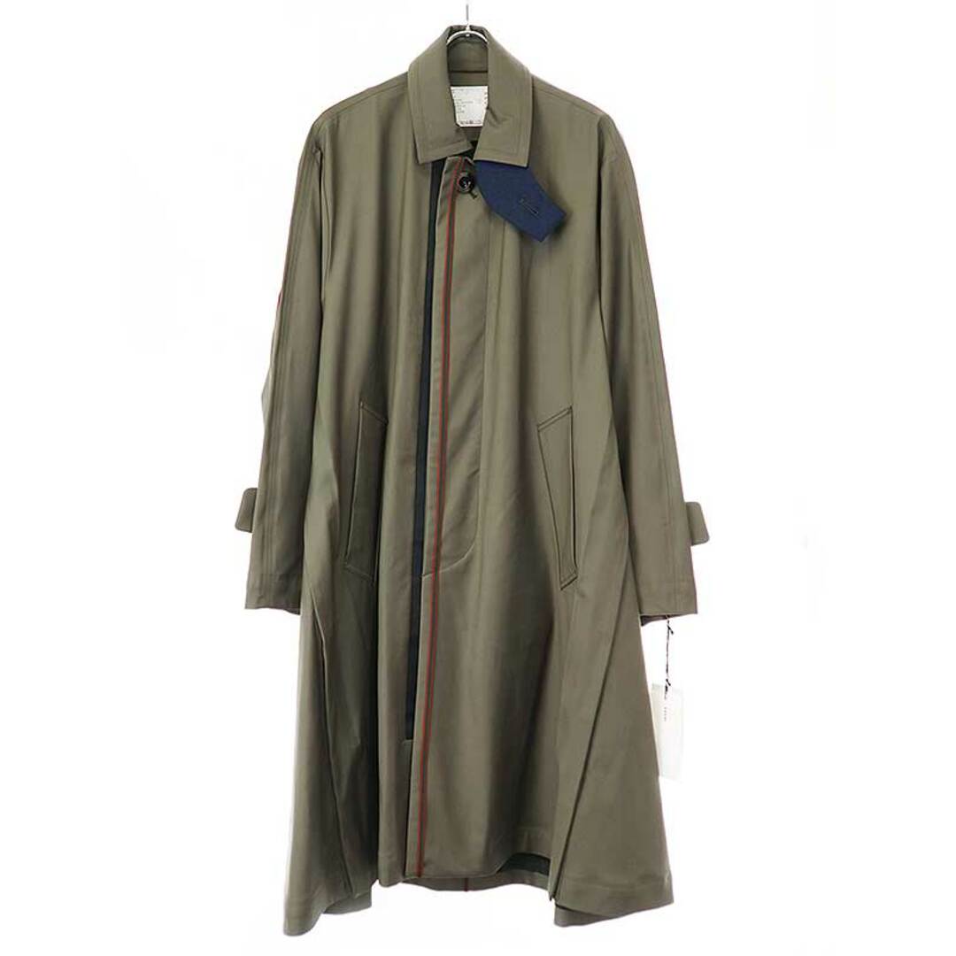sacai × Loro Piana サカイ × ロロピアーナ 23SS Suiting Coat オーバーサイズステンカラーコート 23-03031M ブラウン系 1