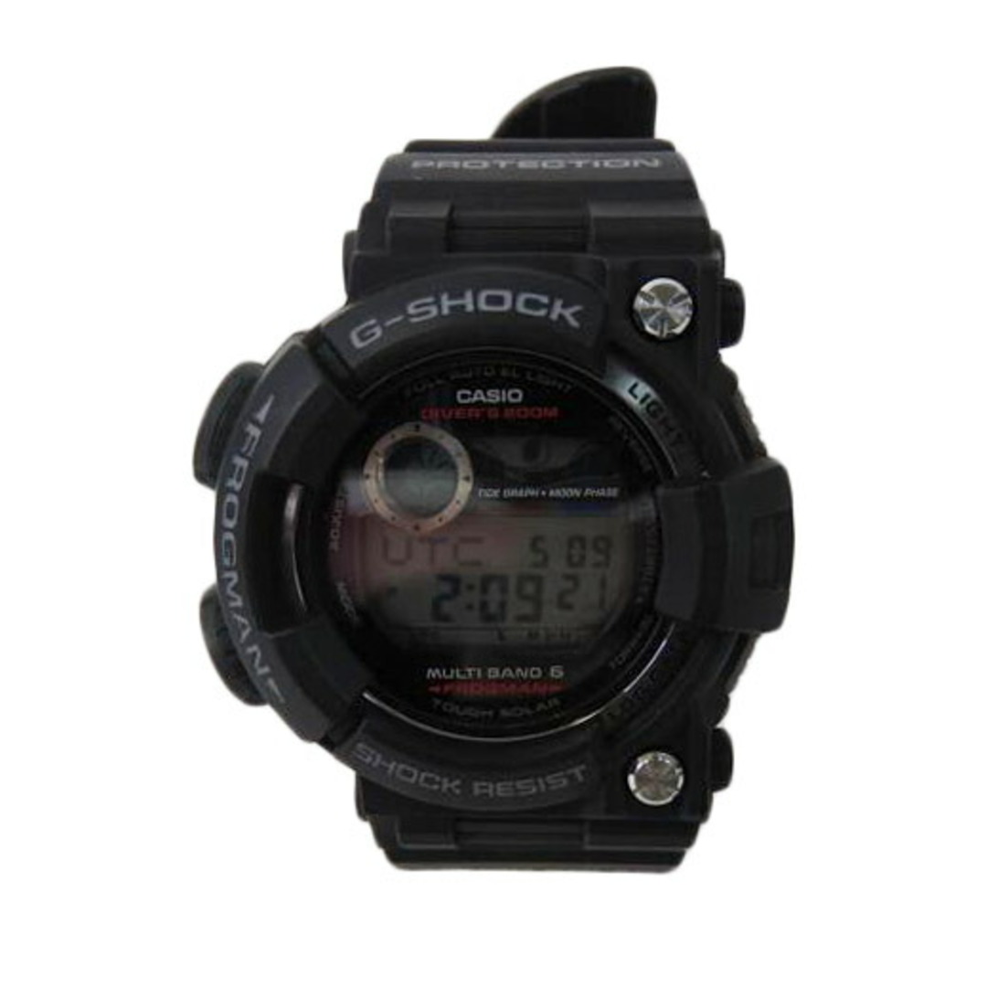 <br>CASIO カシオ/G-SHOCK/フロッグマン/電波ソーラー/GWF-1000-1JF/201*****/G-SHOCK/Aランク/84時計