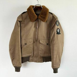 BuzzRickson★バズリックソンズ HORSEHIDE A-2 レザージャケット 赤 36