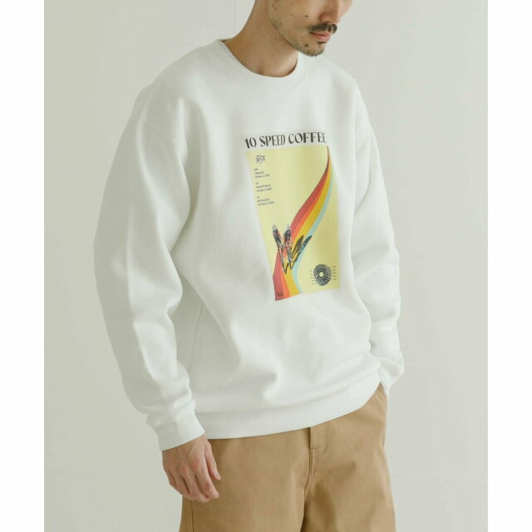 URBAN RESEARCH(アーバンリサーチ)の【WHITE】【L】『別注』10 Speed Coffee*URBAN RESEARCH Sweat-2 メンズのトップス(スウェット)の商品写真