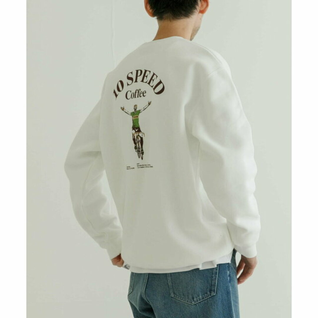 URBAN RESEARCH(アーバンリサーチ)の【WHITE】『別注』10 Speed Coffee*URBAN RESEARCH Sweat-1 メンズのトップス(スウェット)の商品写真