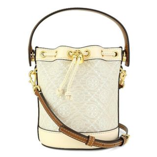 トリーバーチ(Tory Burch)の新品 トリーバーチ TORY BURCH ハンドバッグ Tモノグラム アイボリー(ハンドバッグ)