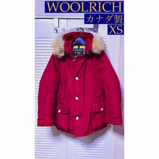 ウールリッチ(WOOLRICH)のWOOLRICH アークティックパーカー 赤 XS カナダ製(ダウンジャケット)