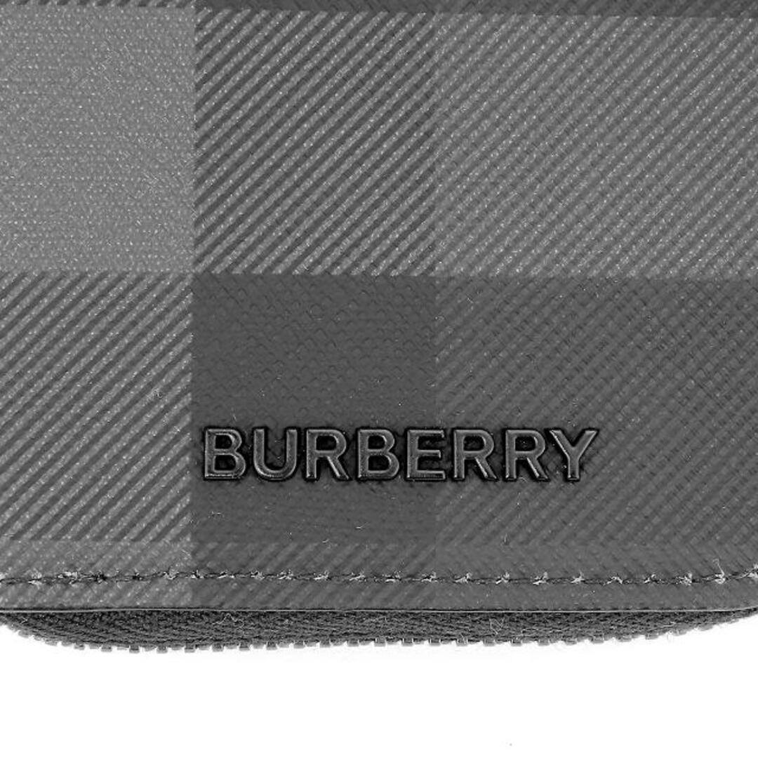 BURBERRY(バーバリー)の新品 バーバリー BURBERRY カードケース SMALL ZIG チャコール メンズのファッション小物(名刺入れ/定期入れ)の商品写真