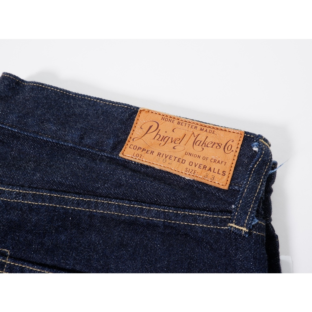 PHIGVEL(フィグベル)のPHIGVEL MAKERS & Co./フィグベル Lot302 DENIM PANTSリジットデニム【W33(2)】【MDNA73799】 メンズのパンツ(デニム/ジーンズ)の商品写真