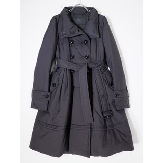 バーバリーブラックレーベル(BURBERRY BLACK LABEL)のBURBERRY BLACK LABEL/バーバリー ブラックレーベル レディース スタンドカラーダブルボタンフレアーダウンコート【38】【LCTA73559】(その他)