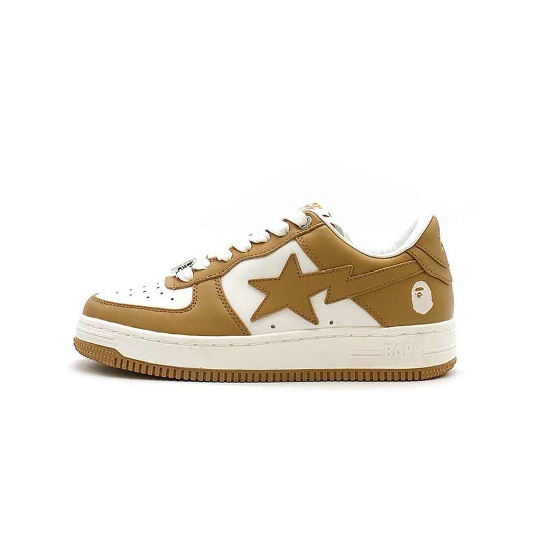 A BATHING APE(アベイシングエイプ)のA BATHING APE ア ベイシング エイプ BAPE STA ベイプスター ローカットスニーカー  ベージュ 24cm レディースの靴/シューズ(スニーカー)の商品写真