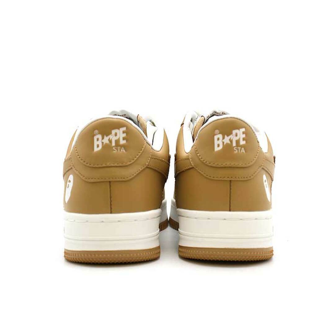 A BATHING APE(アベイシングエイプ)のA BATHING APE ア ベイシング エイプ BAPE STA ベイプスター ローカットスニーカー  ベージュ 24cm レディースの靴/シューズ(スニーカー)の商品写真