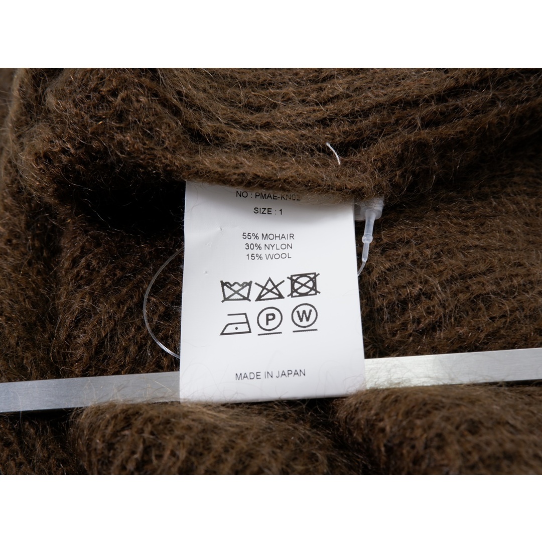 PHIGVEL(フィグベル)のPHIGVEL MAKERS & Co./フィグベル MOHAIR KNITキッドモヘア クルーネックニット【1】【MKNA73795】 メンズのトップス(ニット/セーター)の商品写真