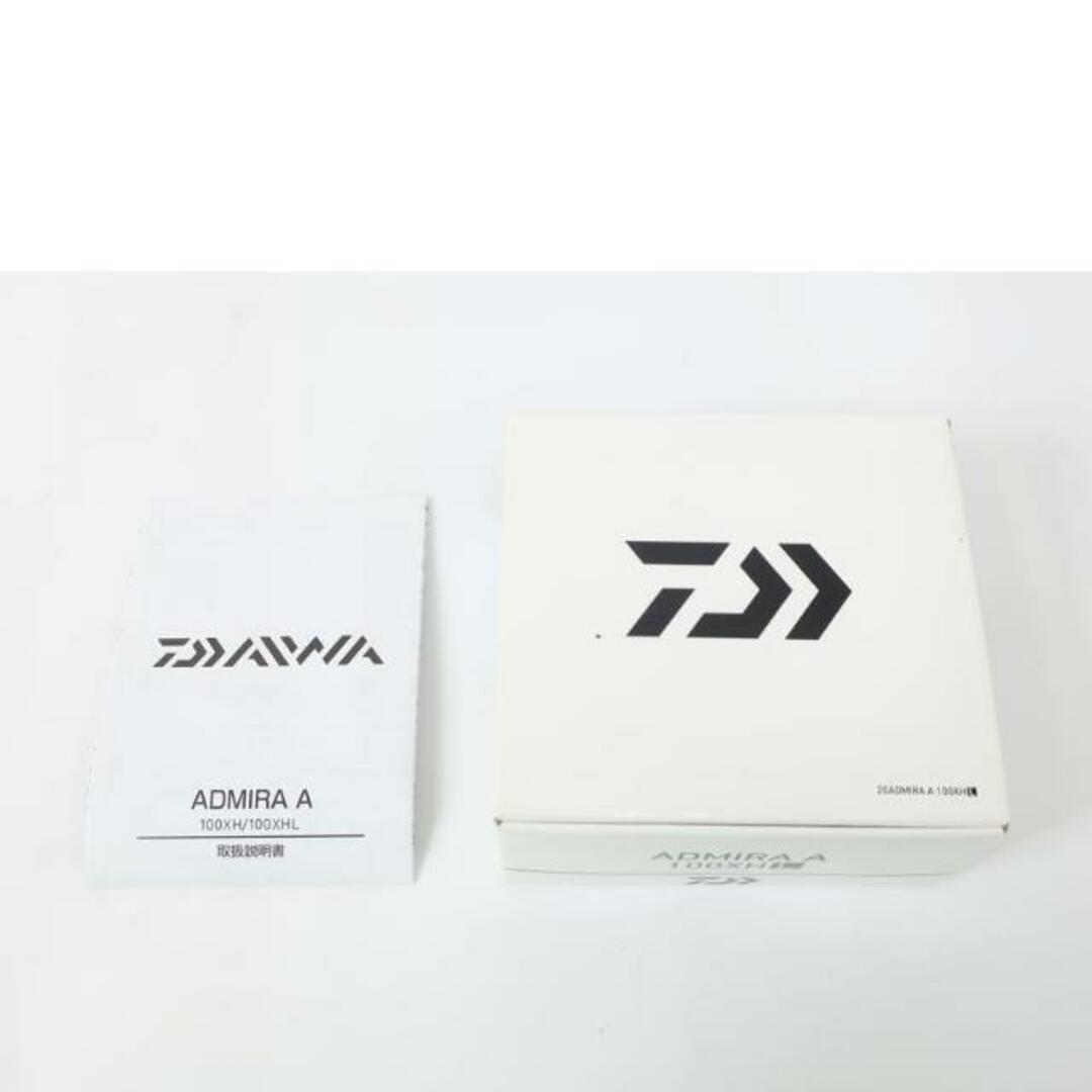 DAIWA ダイワ/20アドミラA100XHL ベイトリール ADMIRA A 100XHL DAIWA ダイワ/20アドミラA100XHL ベイトリール ADMIRA A 100XHL