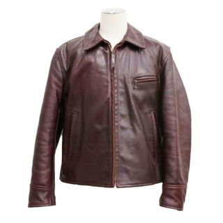 <br>AERO LEATHER エアロレザー/レザージャケット 42/メンズアウター/ABランク/67【中古】(ダッフルコート)