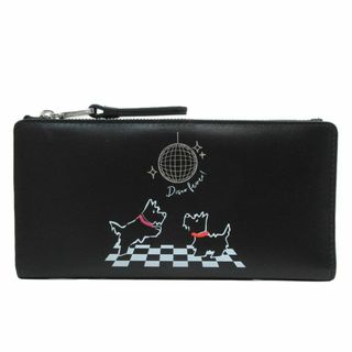 【新品】ラドリー ロンドン 財布 長財布 S7382 001(ブラック×マルチカラー) RADLEY LONDON スコティッシュテリア ディスコ フィーバー 二つ折り長財布 レディース アウトレット(財布)