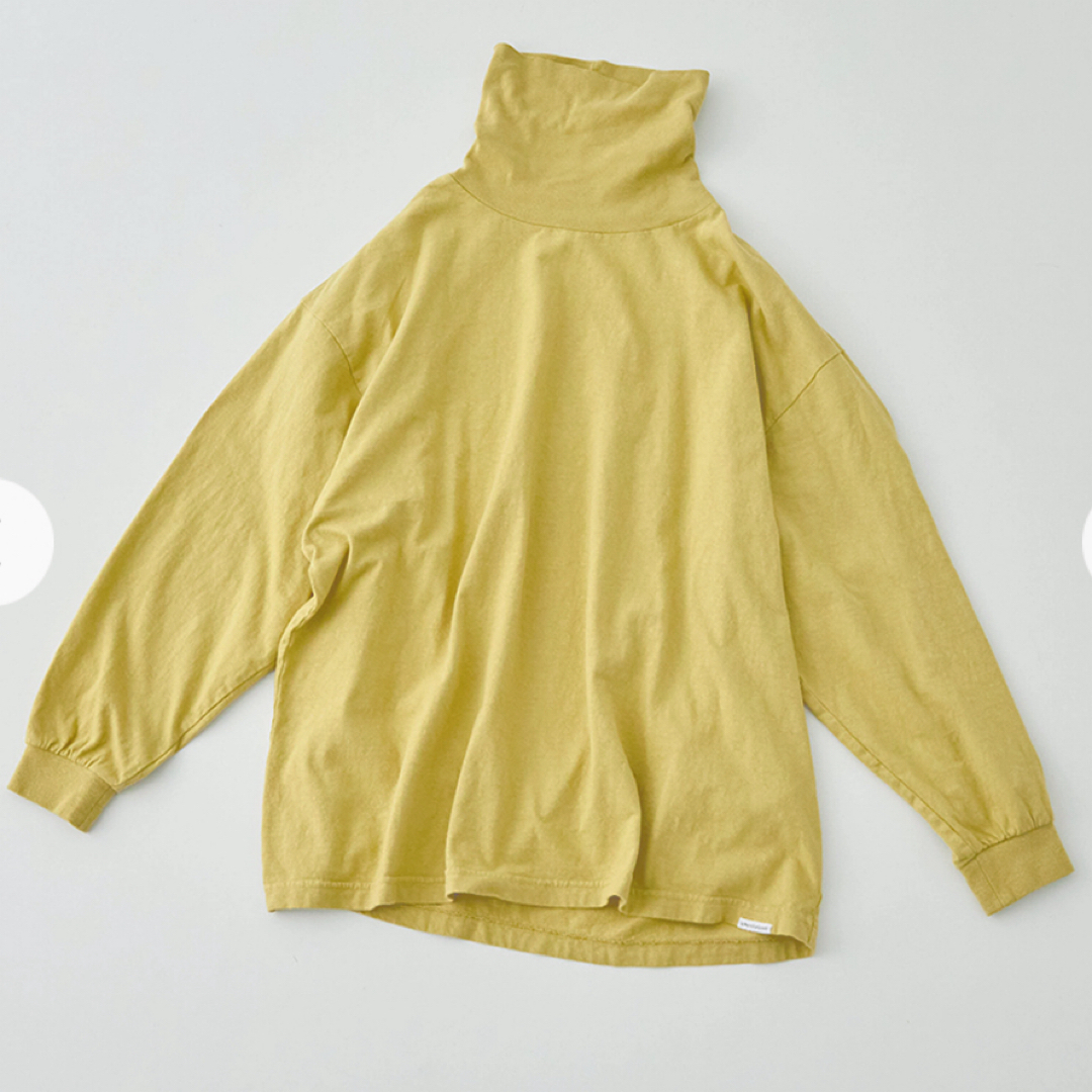 nest Robe(ネストローブ)の..ネストローブ..UpcycleLino BASIC 天竺長袖ビッグタートル レディースのトップス(カットソー(長袖/七分))の商品写真