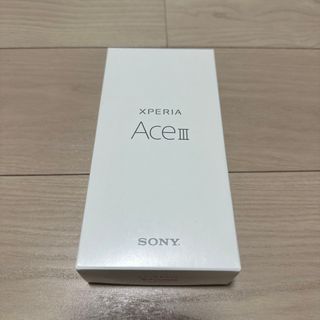 ソニー(SONY)のSONY Xperia Ace III   ブルー(スマートフォン本体)