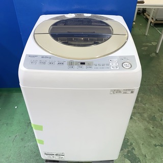 シャープ(SHARP)の⭐️SHARP⭐️全自動洗濯機　2020年9kg 大阪市近郊配送無料(洗濯機)