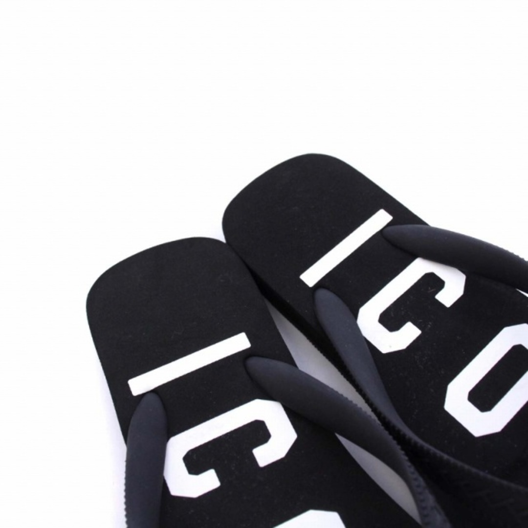 DSQUARED2(ディースクエアード)のディースクエアード BE ICON FLIP FLOPS ビーチサンダル レディースの靴/シューズ(サンダル)の商品写真