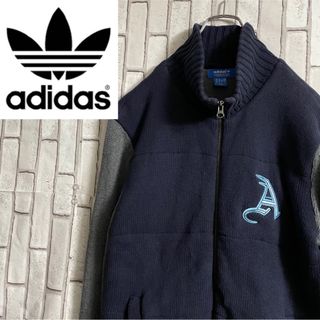 アディダス(adidas)のアディダス ドライバーズニット セーター 厚手 ネイビー adidas(その他)