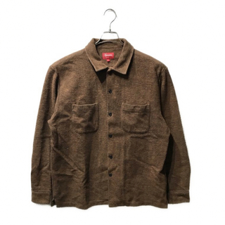 シュプリーム(Supreme)のsupreme シャツ　brushed flannel twill shirt(シャツ)