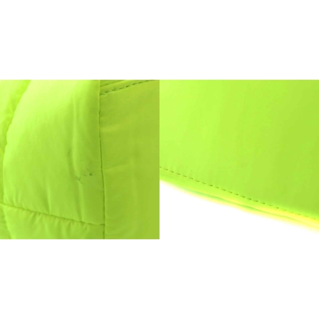 Munsingwear(マンシングウェア)のマンシングウェア ゴルフ カートバッグ ラウンドバッグ 舟形 中綿 蛍光イエロー レディースのバッグ(ハンドバッグ)の商品写真