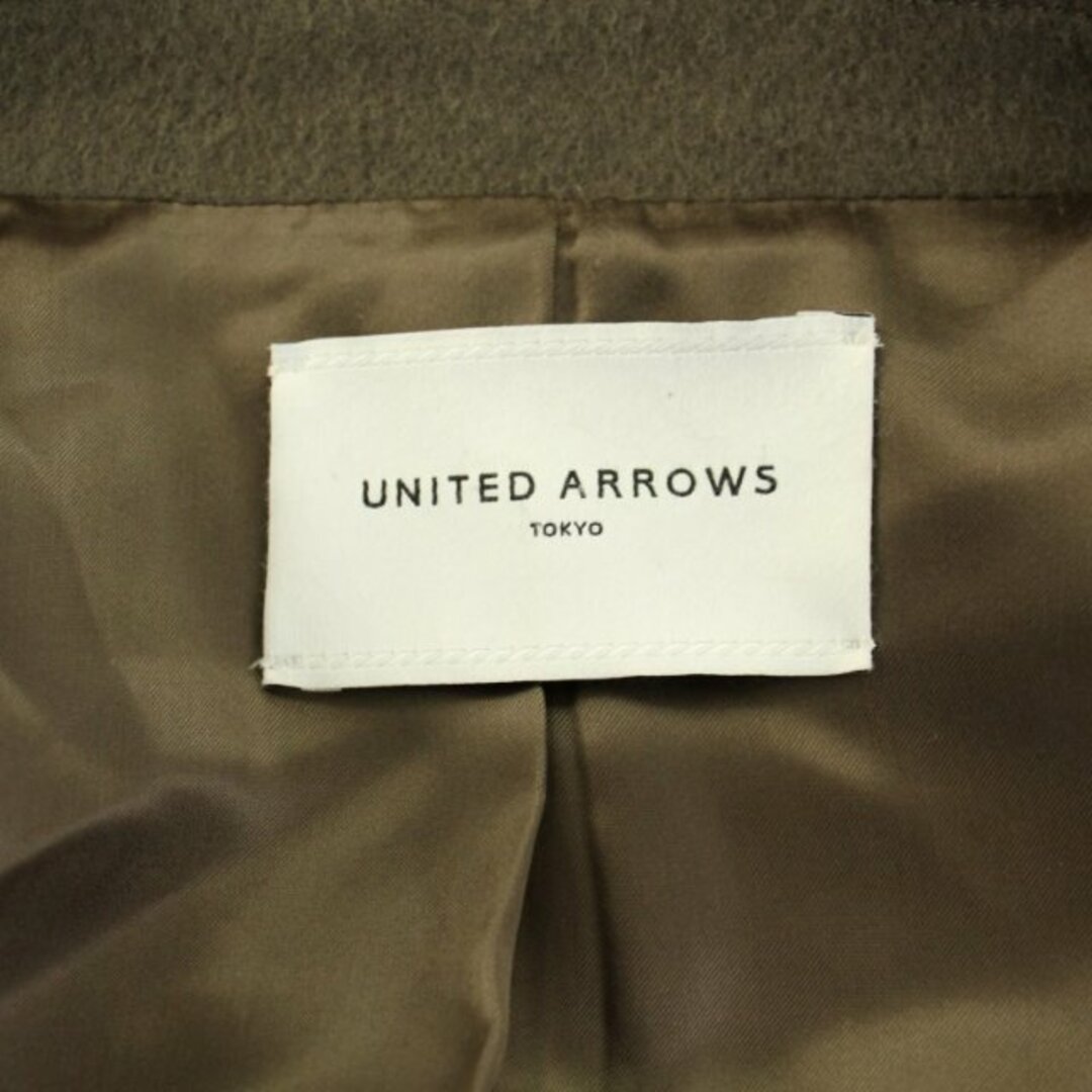 UNITED ARROWS(ユナイテッドアローズ)のユナイテッドアローズ チェスターコート ロング 比翼ボタン ウール 34 XS レディースのジャケット/アウター(その他)の商品写真